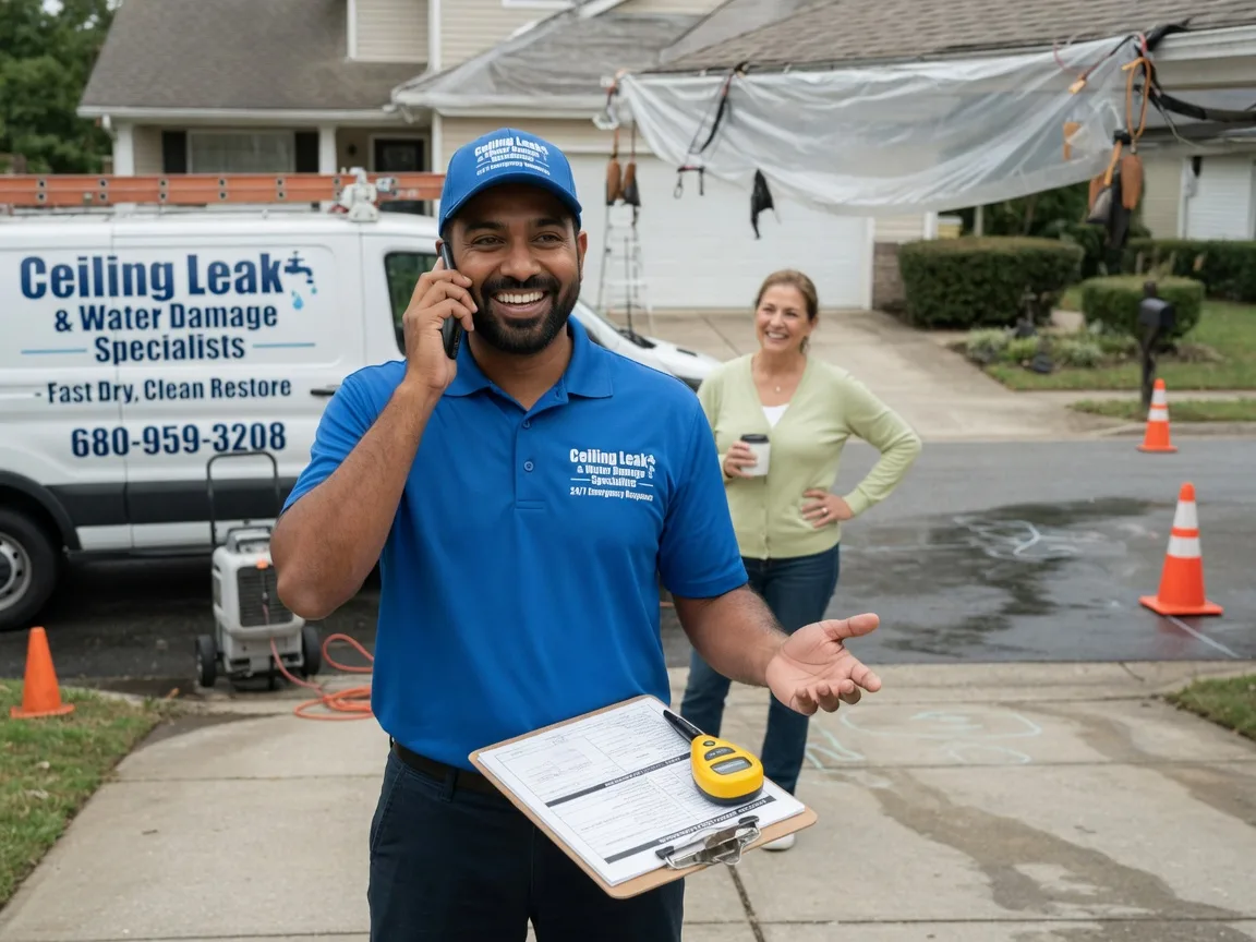 Ceiling Leak Cleanup Cass City, MI FAQs